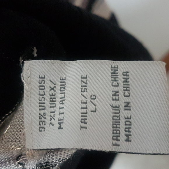 ♦️ NEW  Suzy Shier Striped Top - Picture 6 of 7